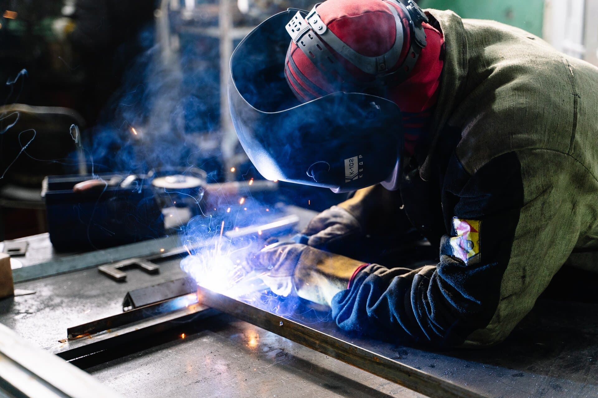 Fabrication work in the Hexseas workshop